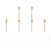 Wooden Honey Dipper Spoon 1/2/6 Pcs