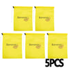 Durable Yellow Banana Storage Bags - Insulated Fruit Vegetable Preserve Bag (1/2/3/5 Pcs)