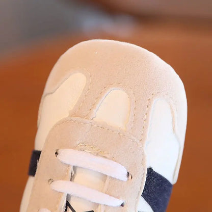 Newborn Baby Classic Sneakers – Anti-Slip Casual Shoes for Boys & Girls, 0-18 Months