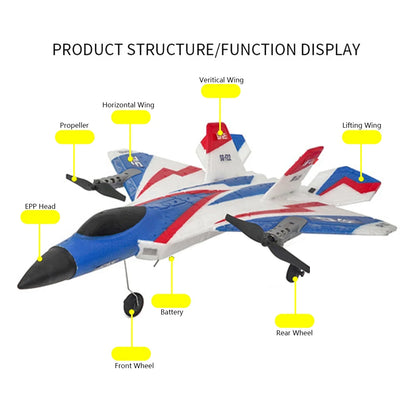 RC Plane F22 2.4G Radio Control 3D EPP Foam Stunt Glider Airplane