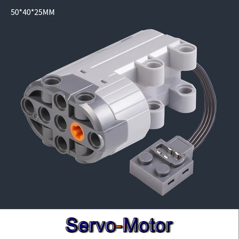 Technical MOC Micro Motor Kit – RC Power Functions Accessories for DIY Car Building Blocks
