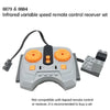 MOC Power Functions Motor Kit – IR Remote Control, Receiver, and Battery Box for Technical Building Blocks