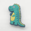 Cute Animal Shoe Charms – PVC Cartoon Dino & Panda Shoe Decoration, 1-Pack (2.5–3 cm / 1.0–1.2 in) for Kids, Sandals & Backpacks