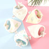 5-Piece Set – Baby Saliva Towel & Triangle Bandana Bibs – Pure Cotton Waterproof Absorbent Cloth for Newborn Boys & Girls - Kidzy Market