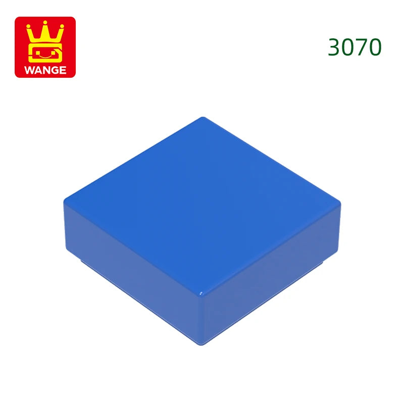Wange 666PCS Wooden MOC Loose Parts – 1x1 Light Area Building Blocks, DIY Toy Assembly Set for Children, Compatible with Bricks, Gift with Storage Box