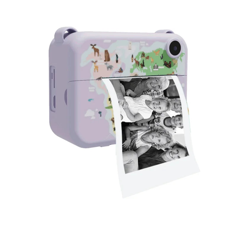 Digital Kids Camera with Instant Thermal Print, Photo and Video Recorder, Educational Toy