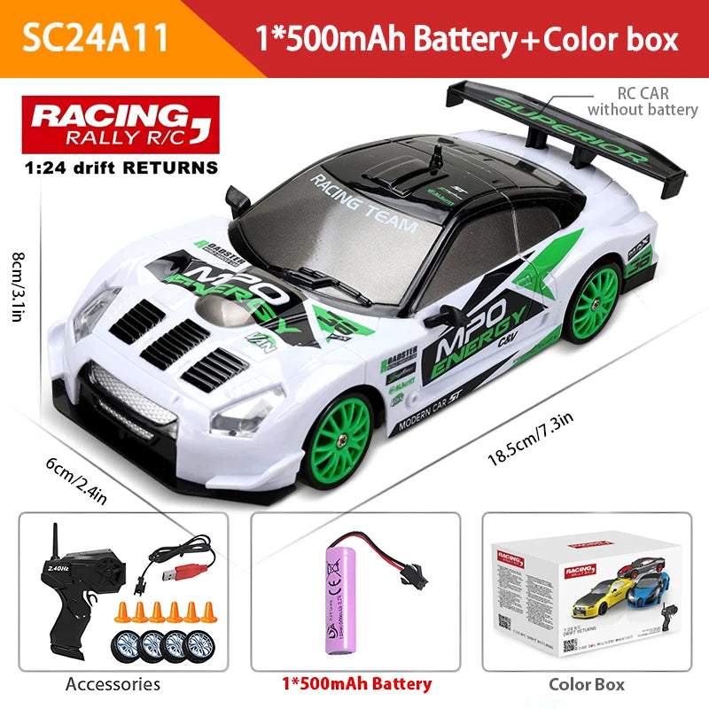 2.4G Remote Control Car with Four-Wheel Drive and High-Speed Drifting