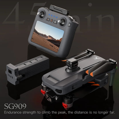 4K Camera RC Drone – ZLL SG909 with 3-Axis Gimbal, WIFI, Obstacle Avoidance, and Touch Screen