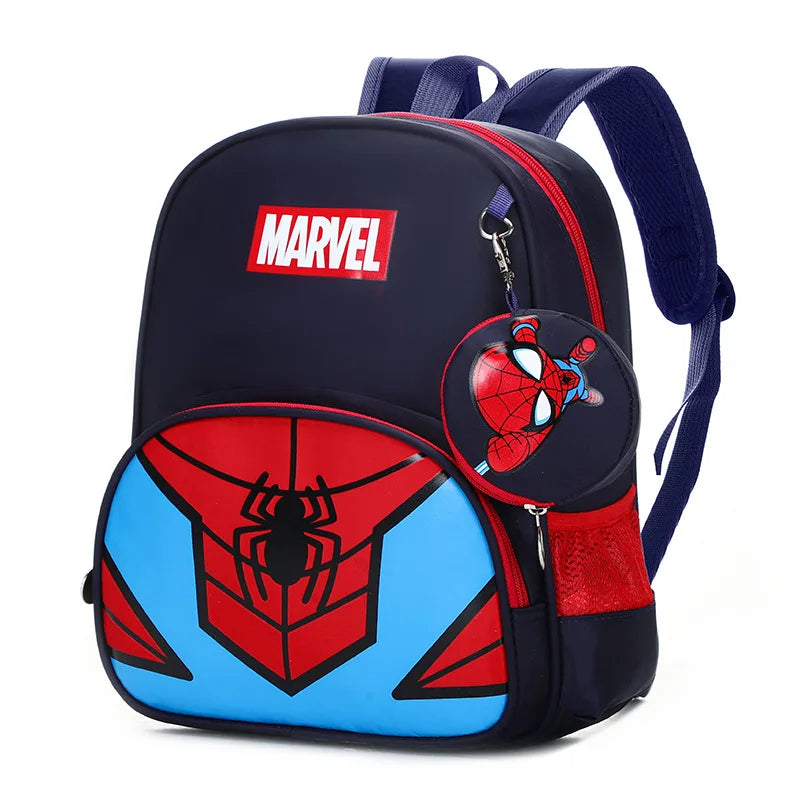 New Children's School Bag – Spider-Man Cartoon Backpack for Boys & Girls, Orthopedic Kindergarten Schoolbags for Kids (4-13 Years) - Kidzy Market