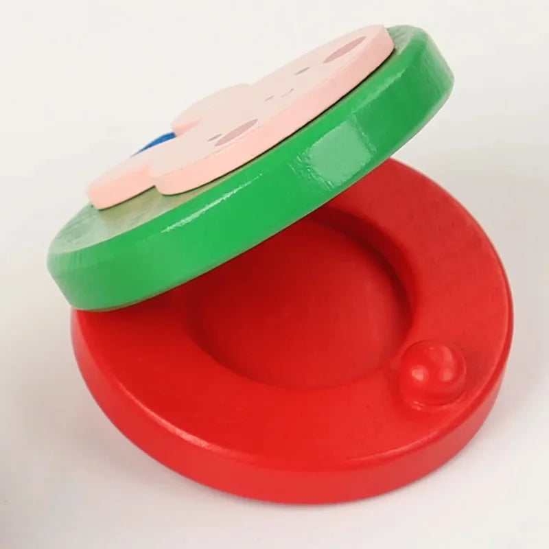 Educational Rainbow Tower Four Column Shape Twist Baby Toy