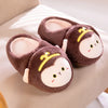Capybara Plush Slippers for Women – Soft Cartoon Indoor Warm House Shoes
