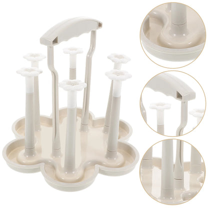 Cup Holder Storage – Baby Bottle & Coffee Mug Drying Rack for Countertop, Milk Bag & Bottle Container