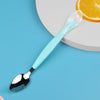 Fruit Scraping Mud Spoon for Babies - Soft Silicone Dual-Head Feeding Spoon, Easy-to-Eat Baby Feeder Utensils & Supplies