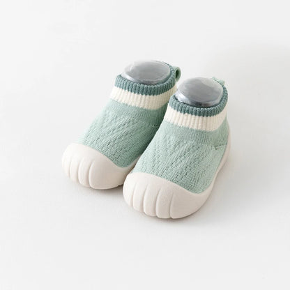 MILANCEL Baby Floor Shoes – 0-3Y Soft Soled Non-Slip Socks for Infant Girls & Boys, Autumn Winter Toddler Step Shoes