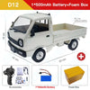 WPL D12 1:10/1:16 RC Simulation Drift Climbing Truck with LED Lights