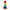 Educational Rainbow Tower Four Column Shape Twist Baby Toy
