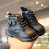 Children's Warm Cotton Plush Infant Shoes Anti-Skid Winter Leather Shoes for Newborn Baby Girl Sandals