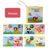 Cloth Baby Learning Books – Colorful Fabric Touch-and-Feel Books with Crinkle Sounds for Halloween, Thanksgiving, and Christmas