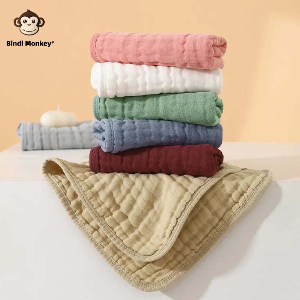 3pcs Muslin Burp Cloths | Soft & Absorbent Baby Bibs, Christmas & Halloween Gifts for Boys and Girls - Kidzy Market