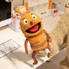 Insect Plush Hand and Finger Puppets, Dragonfly Ant Butterfly Ladybug Educational Toy