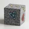 Magic Cube 3x3x3, Cartoon Alien Dollar Graffiti UV, Fun Stress Relief Puzzle, Professional Smooth Speed Game, Children's Toy Gift