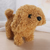 Intelligent Simulation Electric Pet Robot Dog Plush Toy with Wagging, Barking, and Walking Functions, Interactive Gift