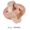 Wooden Lu Ban Brain Teaser 3D Puzzle – Educational Logic Game for Kids & Adults