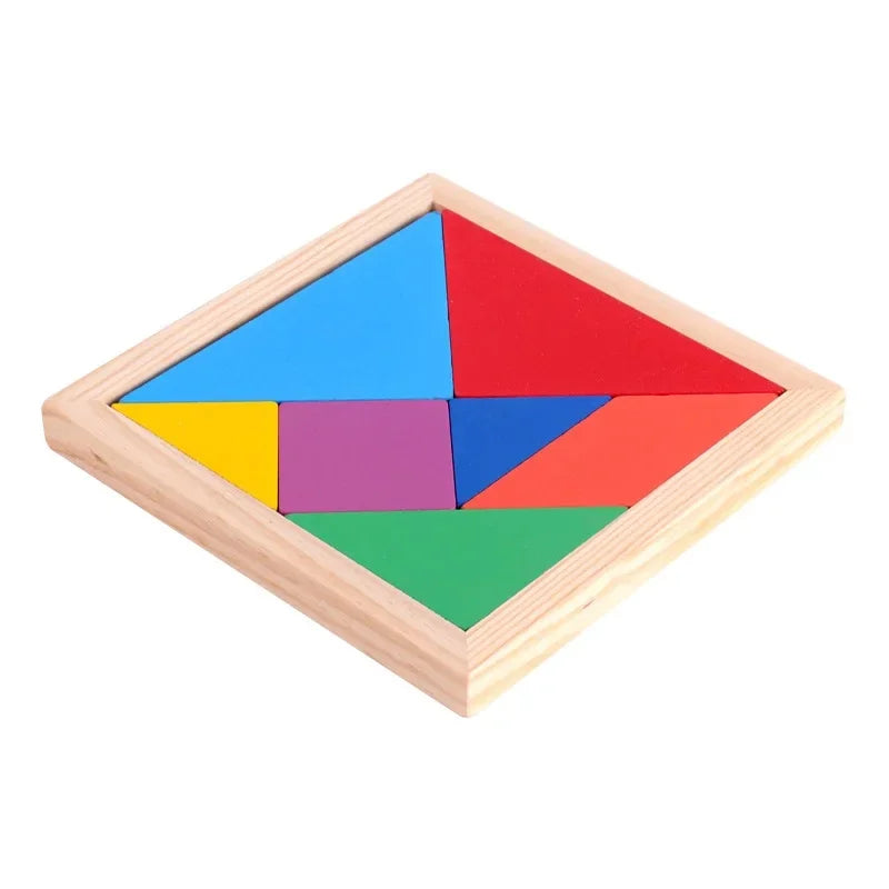Educational Rainbow Tower Four Column Shape Twist Baby Toy