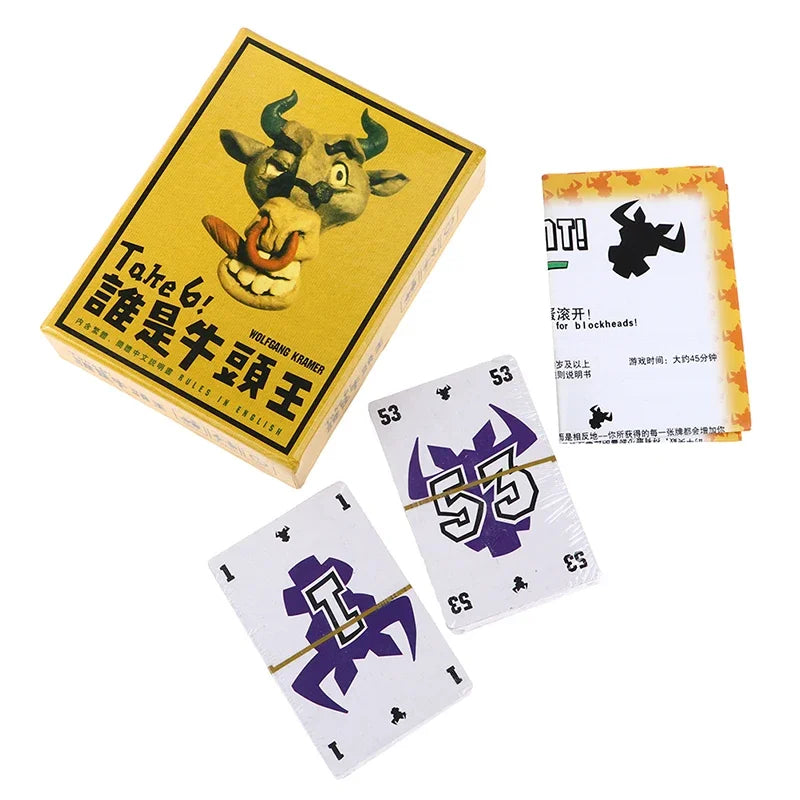 Take 6 Nimmt Board Game (2-10 Players, Family Card Game)