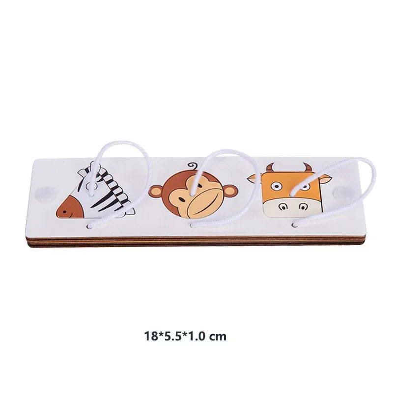 DIY Busy Board Accessories – Montessori Teaching Aids for Baby Early Education, Learning Skill Toy Parts and Wooden Board Games