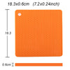 Silicone Heat Resistant Pot Holder Placemats Non-Slip Coasters 230°C (446°F)