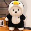 Kawaii Green Jointed Bear Panda Plush Toy