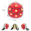Super Mario Koopa Plush Backpack – Bowser, Larry, Lemmy, Iggy, Ludwig, and Paratroopa School Bag Cosplay Toy