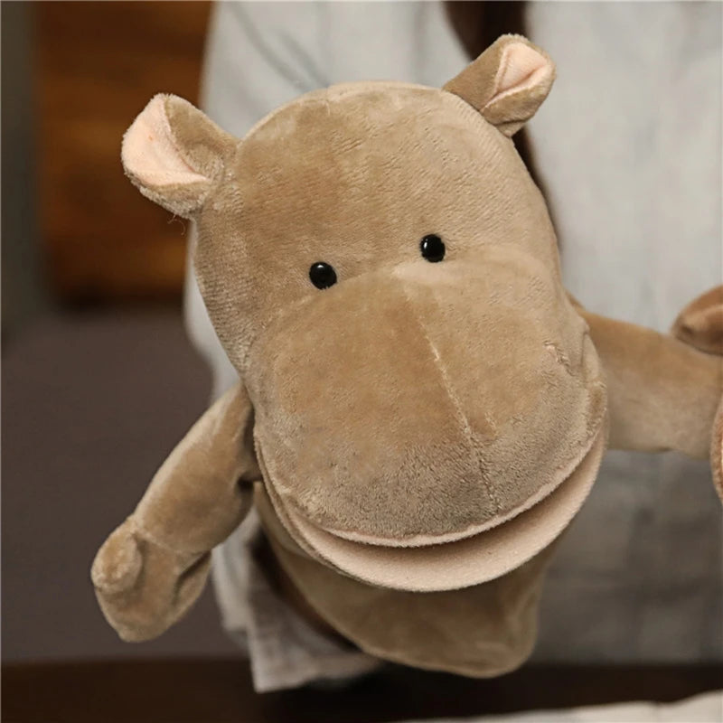 Cartoon Plush Hand and Finger Puppets, Party Supply Favorite Family Toy