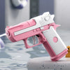 Kids Mechanical Continuous Firing Water Gun – High Pressure Mini Pistol Toy