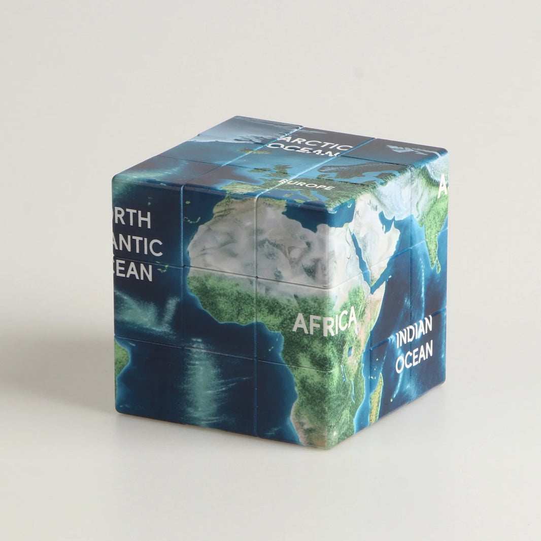 Magic Cube 3x3x3, Cartoon Alien Dollar Graffiti UV, Fun Stress Relief Puzzle, Professional Smooth Speed Game, Children's Toy Gift