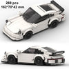 MOC Speed Racing Car Building Blocks Set — Small Studded Sports Car Garage Toy