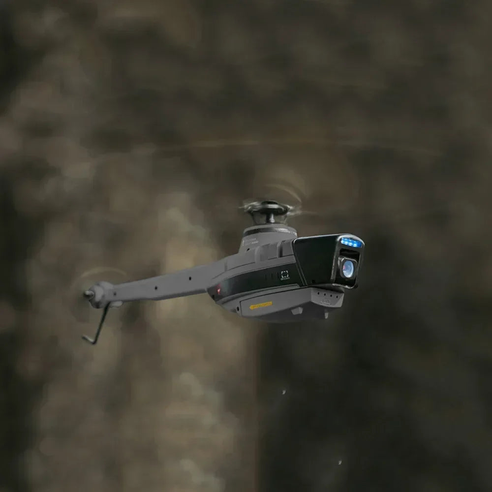 Black Hornet C128 RC Helicopter – 1080P Camera, 6-Axis Gyroscope, Air Pressure Height Hold