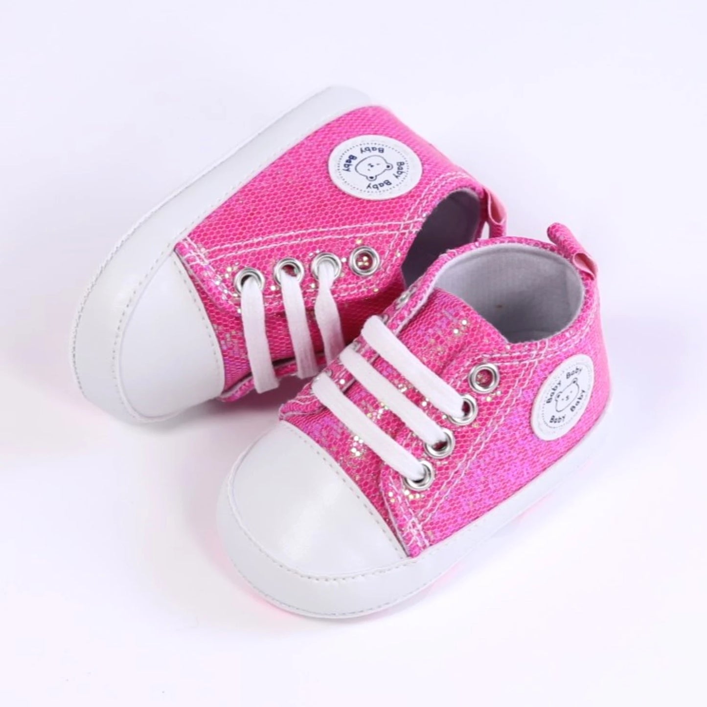 Trendy Sequin Sneakers for Baby Boys – Lightweight Non-Slip Shoes for Indoor & Outdoor Walking