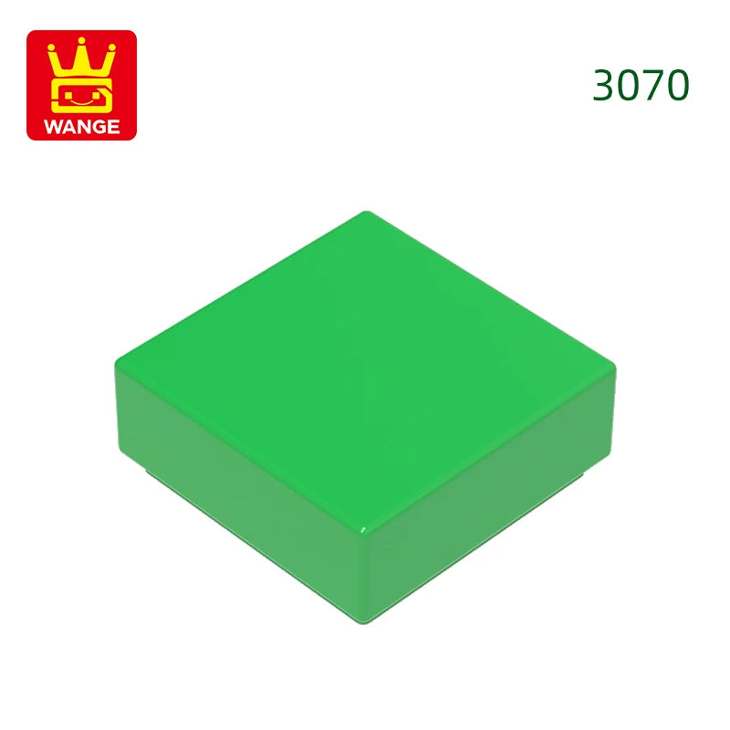 Wange 666PCS Wooden MOC Loose Parts – 1x1 Light Area Building Blocks, DIY Toy Assembly Set for Children, Compatible with Bricks, Gift with Storage Box