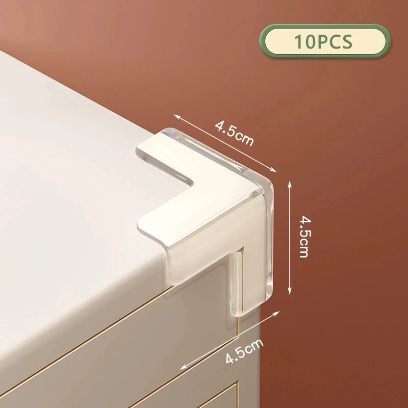 10Pcs Silicone Corner Protectors – Baby Safety Table Edge Guards for Childproofing