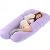 Maternity Pillow for Women - Cotton Color Matching Removable & Washable U-Shaped Waist Support Cushion, Maternity Body Pillow