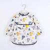 Waterproof Long-Sleeve Baby Smock – Art Apron & Feeding Bib with Pocket for Toddlers & Infants (Boys & Girls) - Kidzy Market
