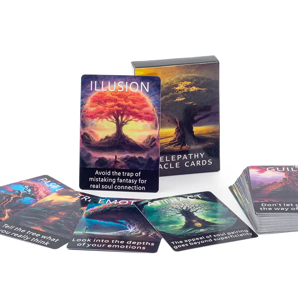 Herbal Astrology Oracle Board Game Deck - 55 Cards for Alchemizing Ancient Plant Healing and Astrological Wisdom, 10.4 x 7.4 cm