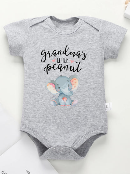 5 Things You Should Know About My Grandma Print Baby Bodysuit – Trendy Newborn One-Piece, Boy Girl Romper, Infant Jumpsuit, Toddler Clothes