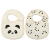 2pcs/Set Waterproof Baby Bibs – Cotton Infant Feeding Bibs, Newborn Burp Cloths, Bandana for Boys & Girls, Soft Saliva Towel - Kidzy Market