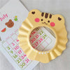 Cartoon Bear Baby Shower Cap Soft Foam Kids Shampoo Hat for Hair Wash Protection
