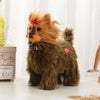 New Simulation Electric Pet Dog with Voice Control, Walking, Nodding, Music, and Touch, Robot Plush Toy Gift for Children