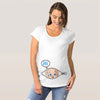 Loading Women Maternity T-Shirt | Short Sleeve Pregnancy Funny Tops | Maternity Clothes | Hot Sale Drop Ship