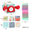 Baby Montessori Cotton Magic Tissue Box Toy – Finger Exercise Busy Board Game, Educational Soft Rattle Cloth Book Gift